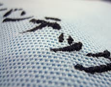 刺繍文字部分