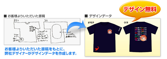 手書きデザイン案